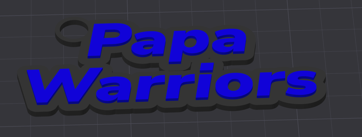 Papa Warriors Anhänger