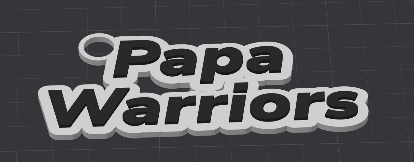 Papa Warriors Anhänger