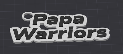 Papa Warriors Anhänger